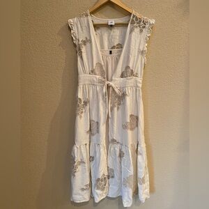 Worn once linen dress.
